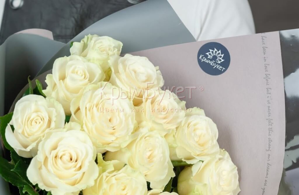 Букет из белых роз (11 шт.)